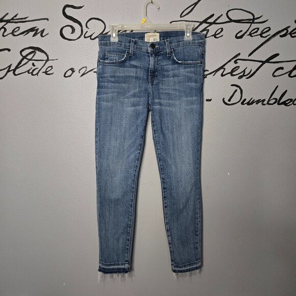 Current/Elliott The Stiletto Skinny Jean, Distressed, 27"W - Picture 1 of 6
